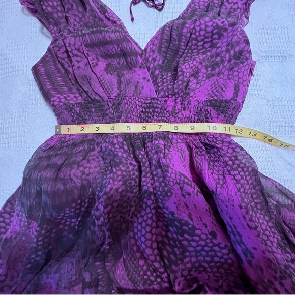 Silk AX Armani exchange  On knee dress Size 0 - Picture 6 of 14